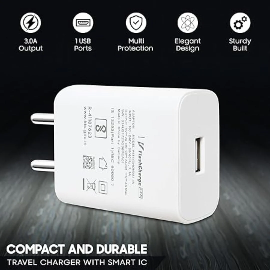Vivo 44W  Flash Charging Adaptor - Image 3