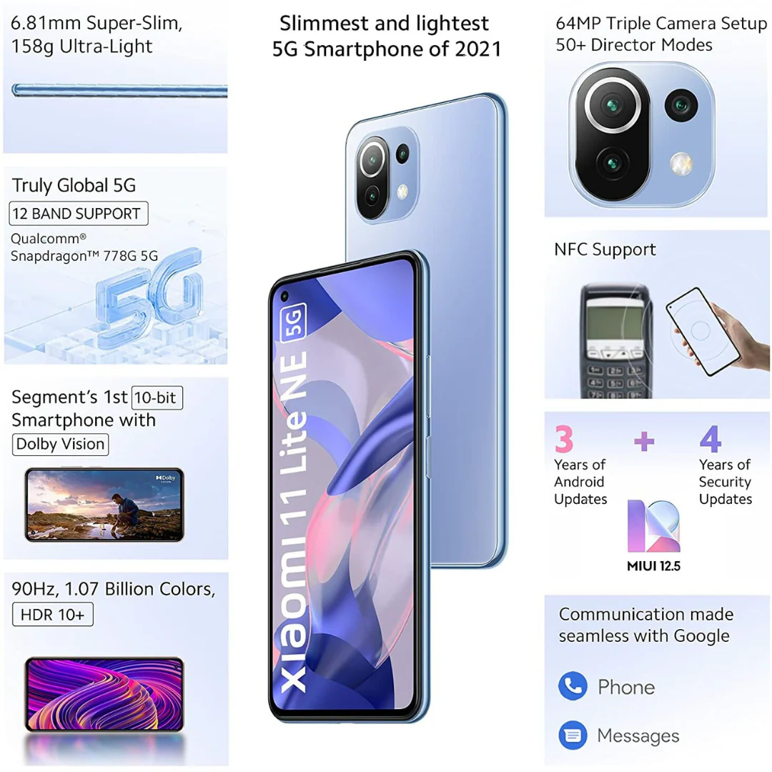 Xiaomi 11 Lite NE 5G Refurbished - Image 8
